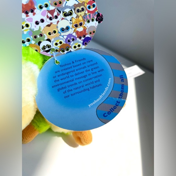 YooHoo & Friends 5” Plush Smilee Alligator with Shamrock - Picture 2 of 6